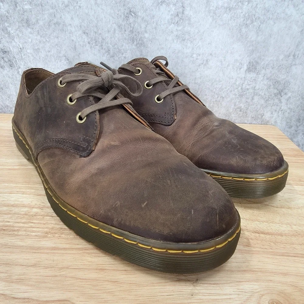 Dr. Martens Coronado Mens 13 Brown Leather Casual Oxford Shoes AirWair 16592201